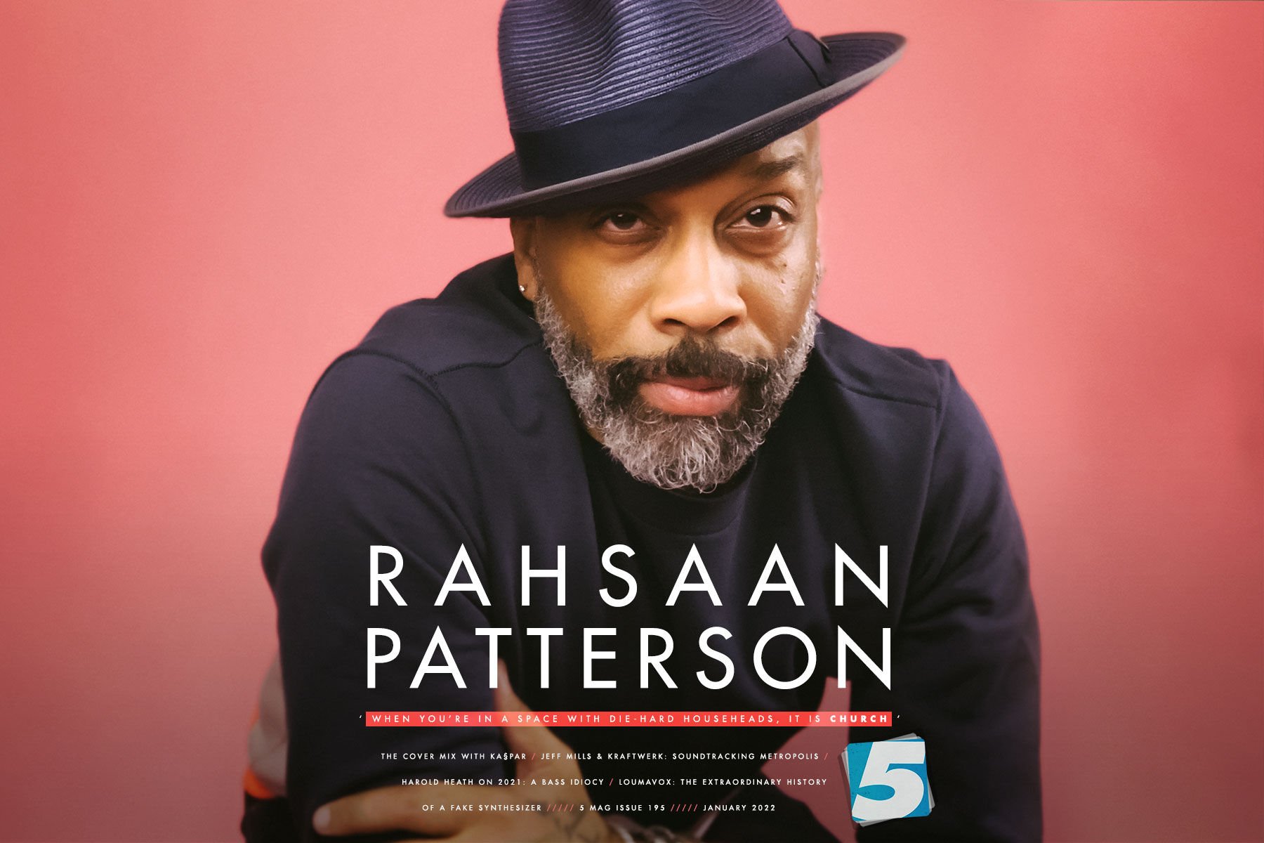 5 Mag Issue 195 with Rahsaan Patterson