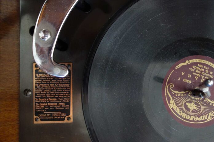 78 rpm record