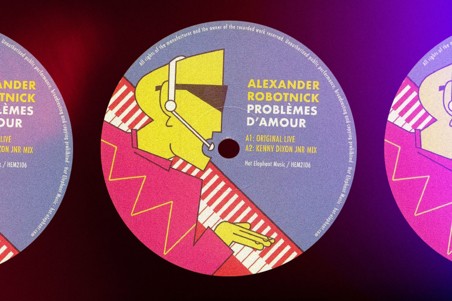 Alexander Robotnick Problemes d'amour Moodymann remix