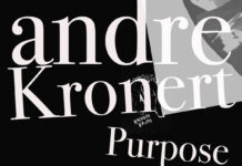 Andre Kronert Purpose album artwork