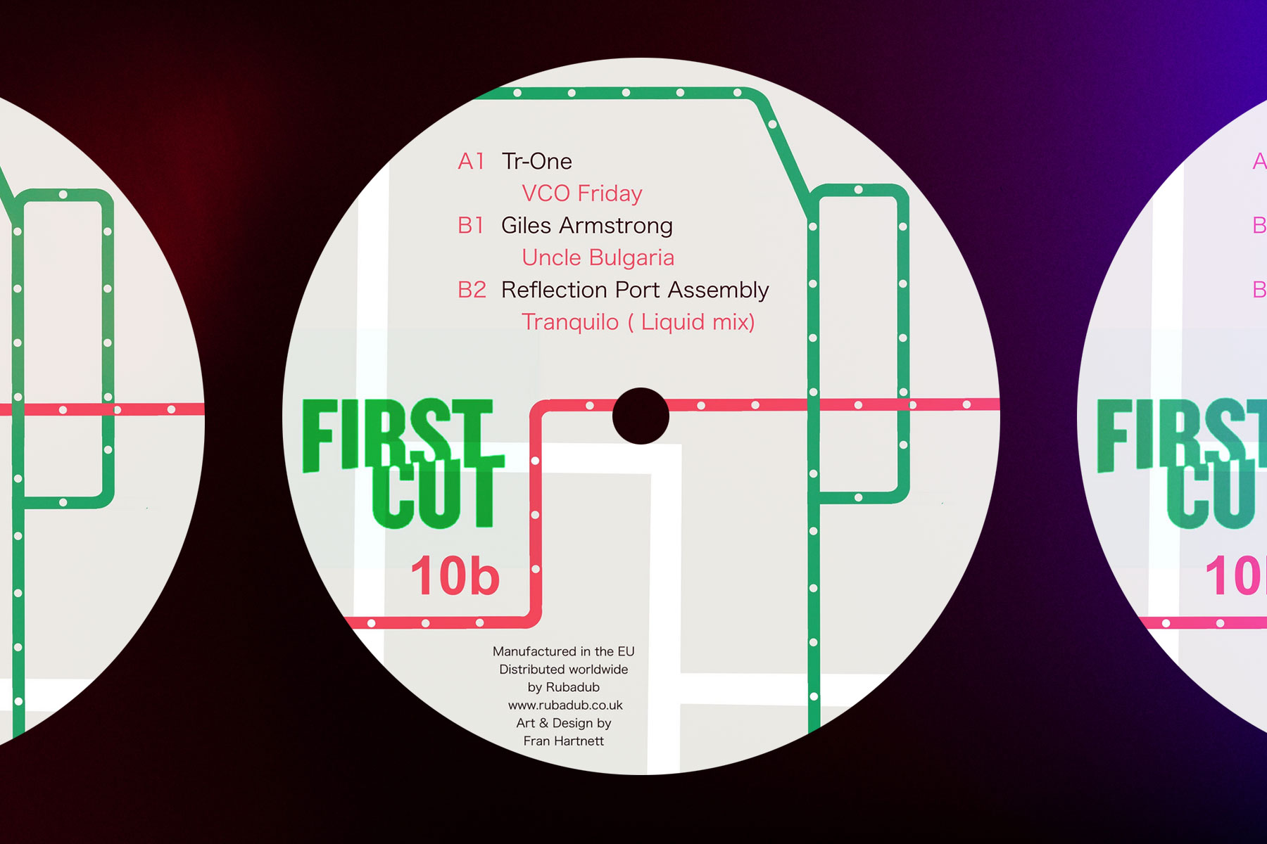 First Cut V/A Crossing the Red Line album art