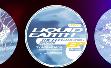 Liquid Earth Electronic Brain album art