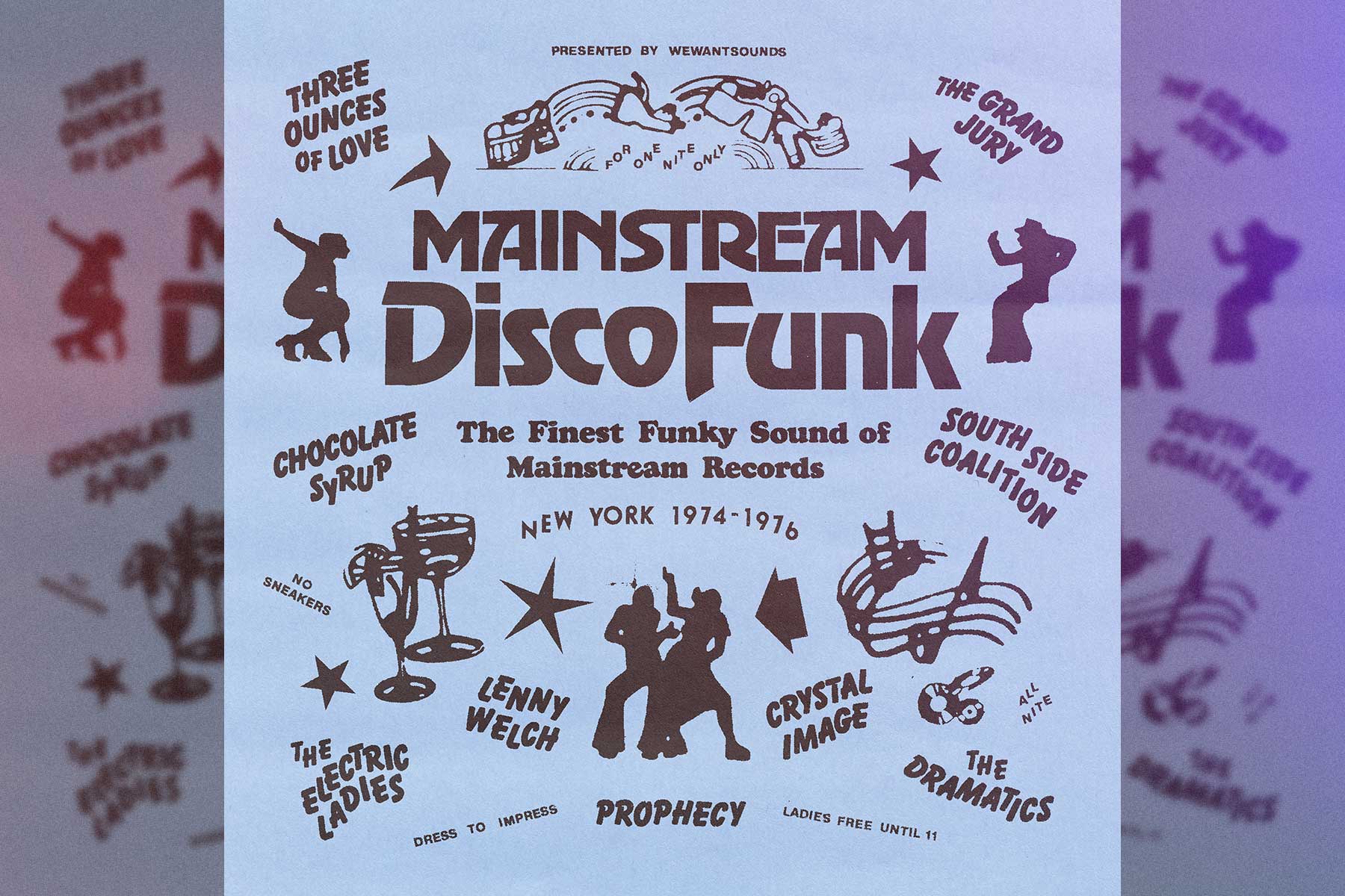 Mainstream Disco Funk Records album art